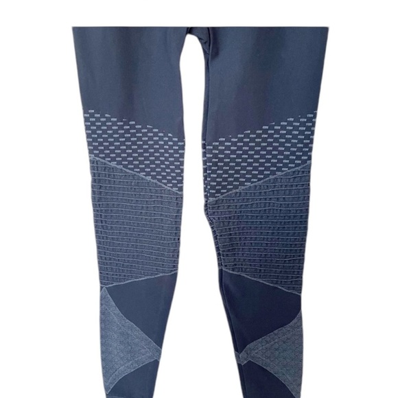 NWT SPANX LAMK Seamless Moto Leggings for Women Tummy Control Color: Indigo Sky - Picture 3 of 6